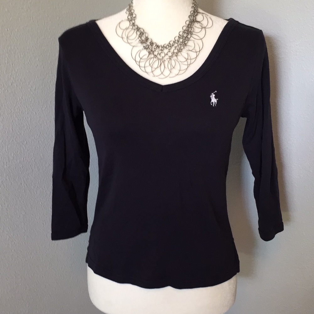 4/$30 ❤️ Ralph Lauren Polo Sport 3/4 sleeve Top S